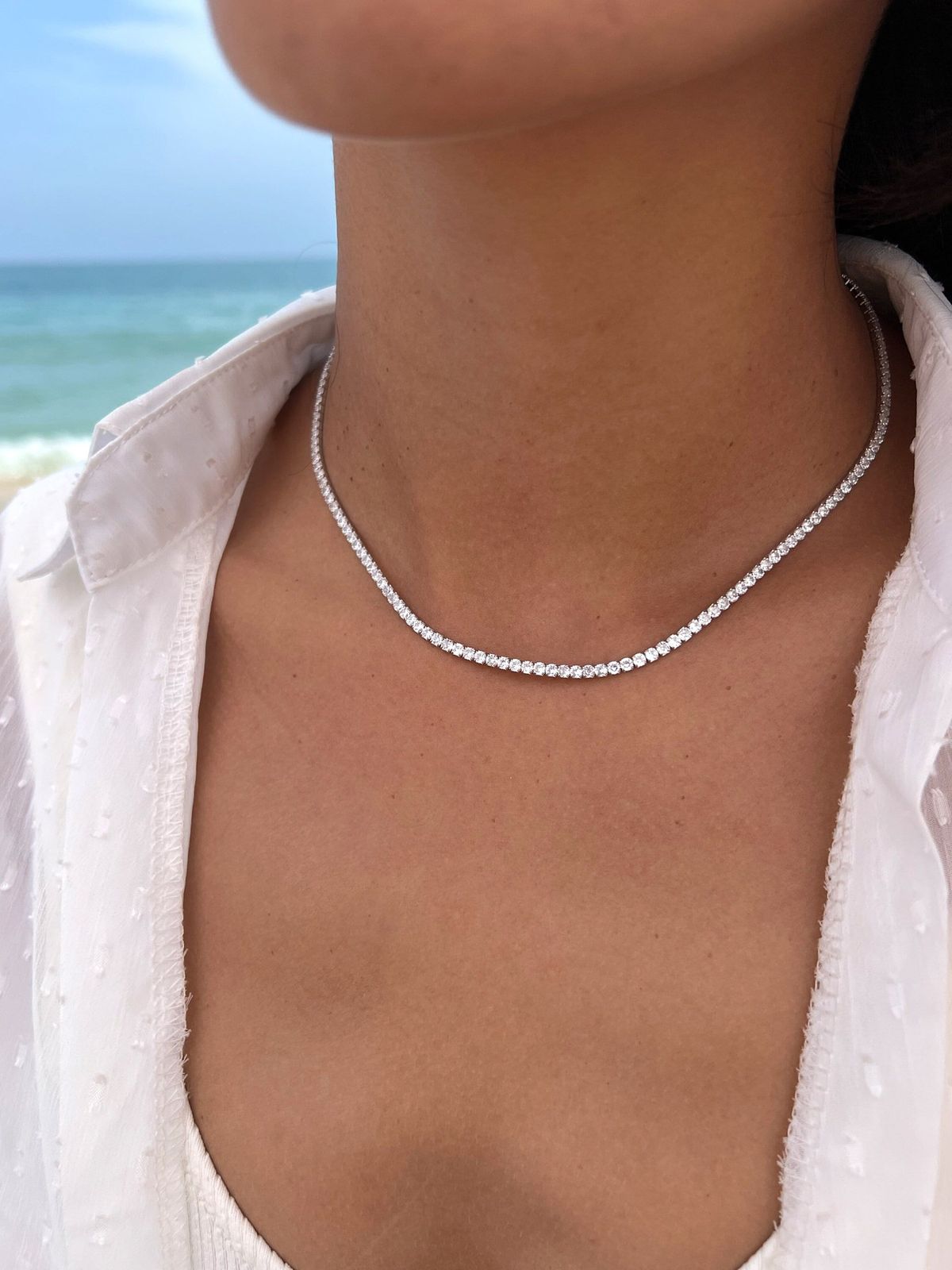 tennis necklace