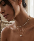 3 SET SILVER NECKLACES
